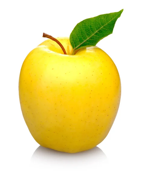 Manzana amarilla —  Fotos de Stock
