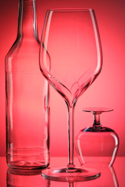 Glass still life — Stock Photo, Image