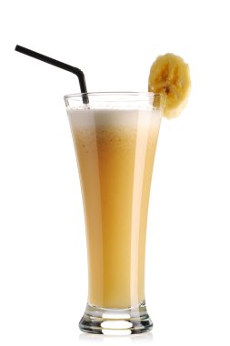 Banana smoothie clipart