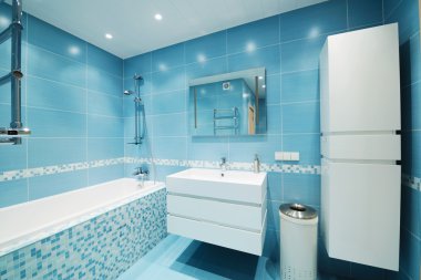 Bathroom interior clipart