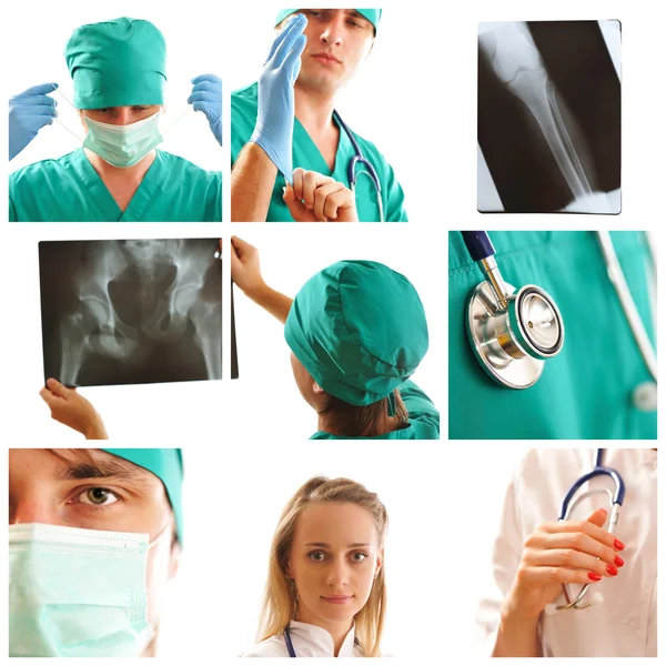Medicinsk collage — Stockfoto