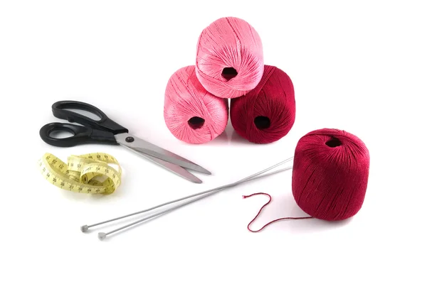 Set for knitting — Stock Photo, Image