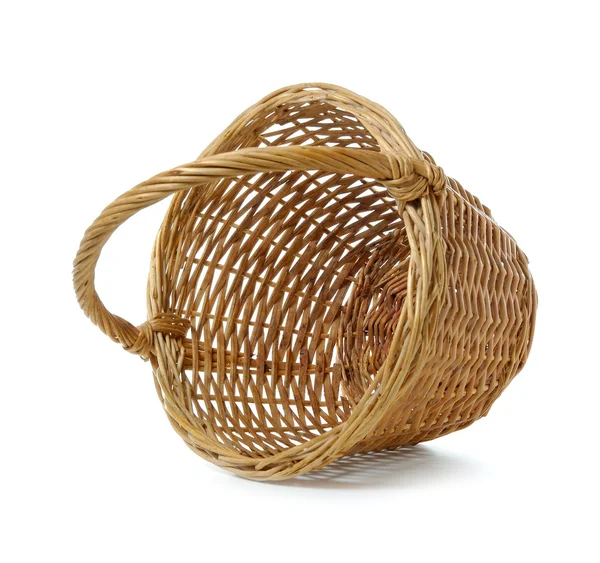 Wooden basket Stock Image
