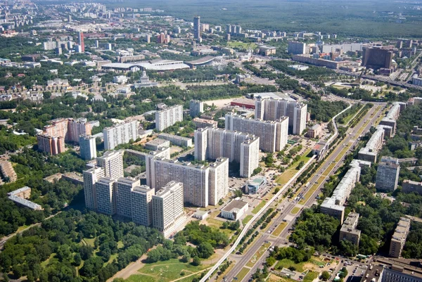 Panorama van de stad — Stockfoto