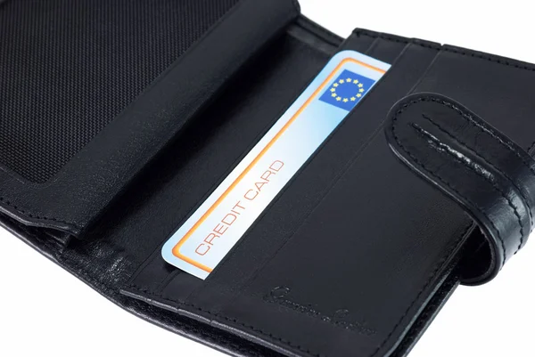 Πορτοφόλι για τραπεζικές κάρτες Εικόνα Αρχείου