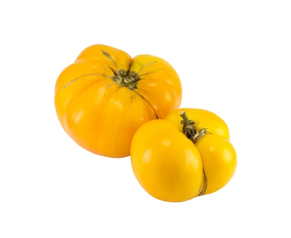 Yellow tomato Stock Photo