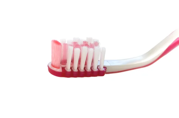 Zubní kartáček izolovaných na bílém — Stock fotografie