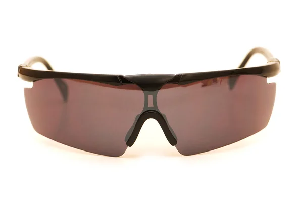 Тоновані сонцезахисні окуляри ізольовані на білому — стокове фото
