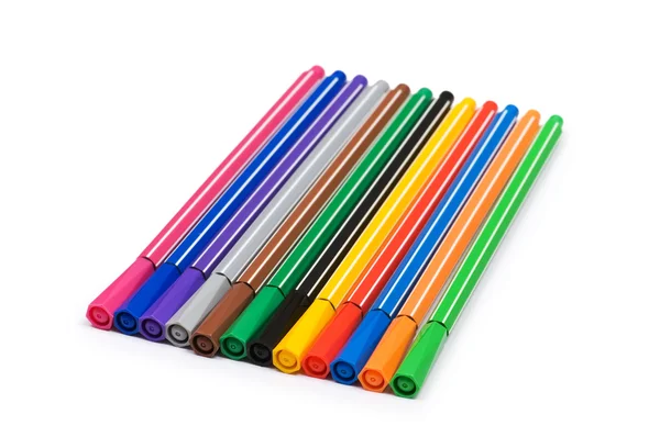 Selección de lápices aislados — Foto de Stock