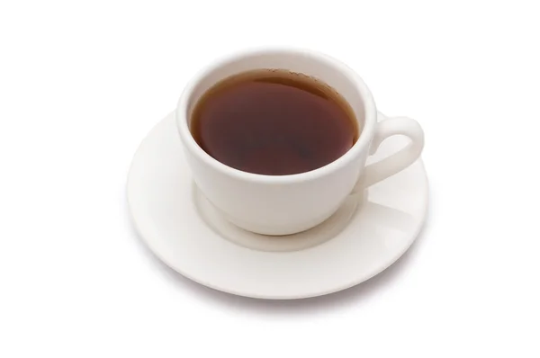 Taza de té aislado en el whie — Foto de Stock