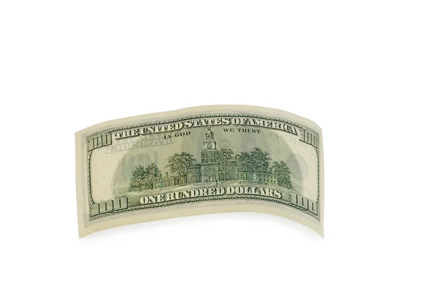 Stock image Dollar banknote isolated on the white