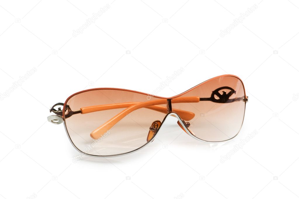 Sun glasses isolated on the white