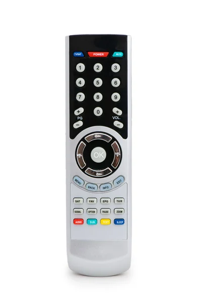 Remote control isolated on the white — Stock Photo, Image
