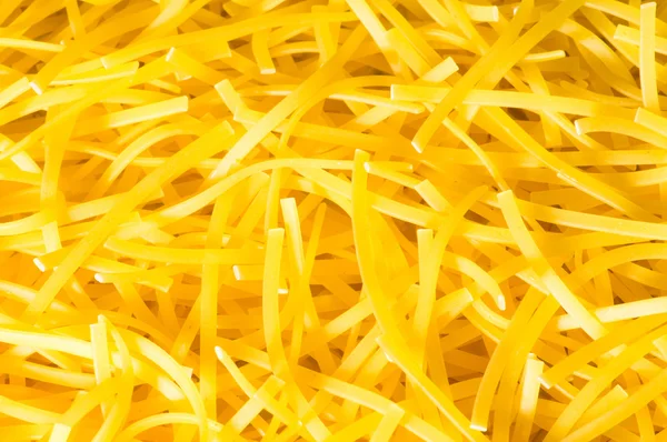 Extreme close up of italian pasta — Stock Photo, Image