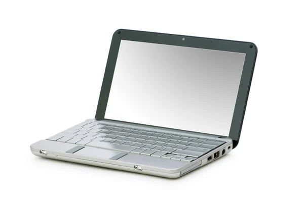 Stylowy netbook na białym tle — Zdjęcie stockowe