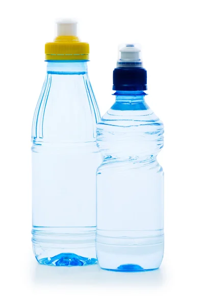 Botella de agua contra el fondo —  Fotos de Stock