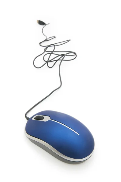 Mouse-ul computerului izolat pe alb — Fotografie, imagine de stoc