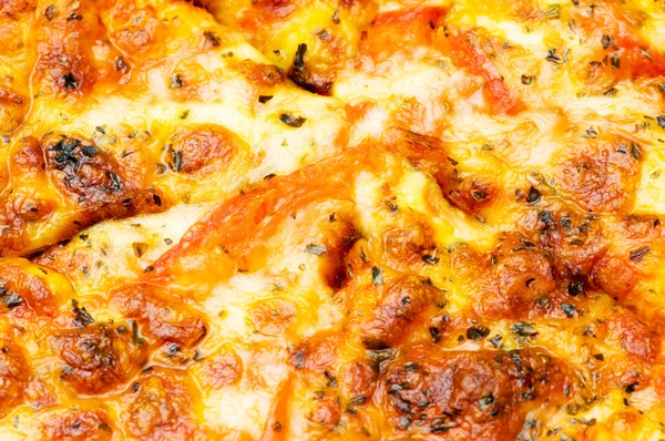 stock image Close up of pizza background