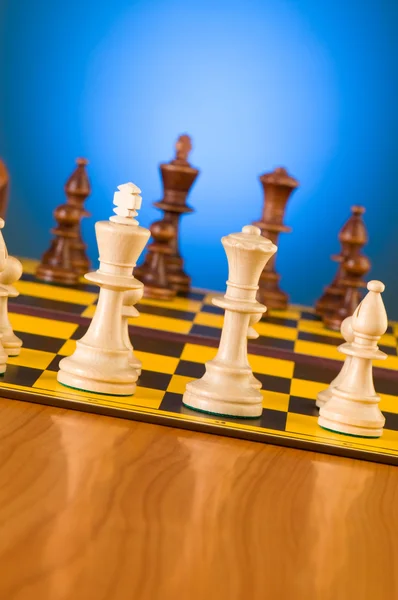 Koncepcja szachy sztuk — Zdjęcie stockowe