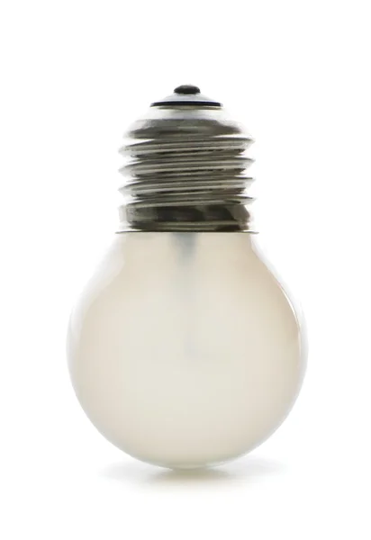Glödlampa isolerat på vita — Stockfoto