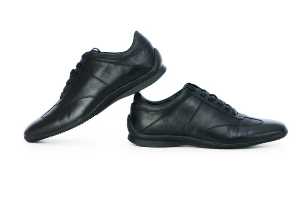 Sapatos masculinos isolados no branco — Fotografia de Stock