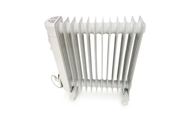 Oil radiator isolated on the white — Stock Photo, Image