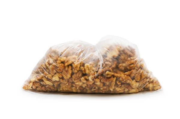 Fresh walnut nuts isolated — Stock Photo, Image