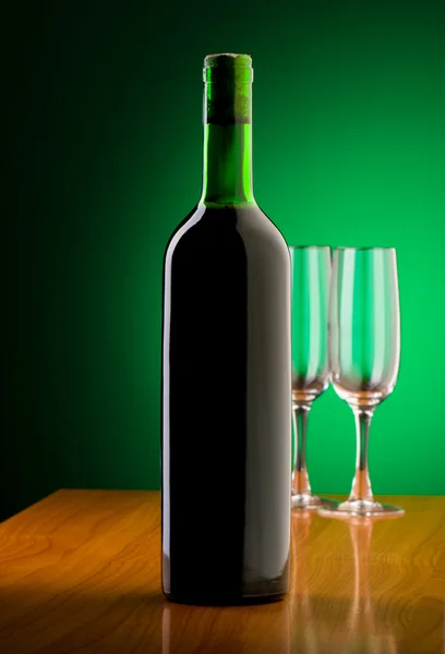 Wine concept with gradient — Stock Photo, Image