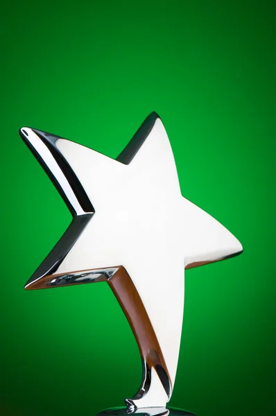 Premio estrella contra gradiente — Foto de Stock