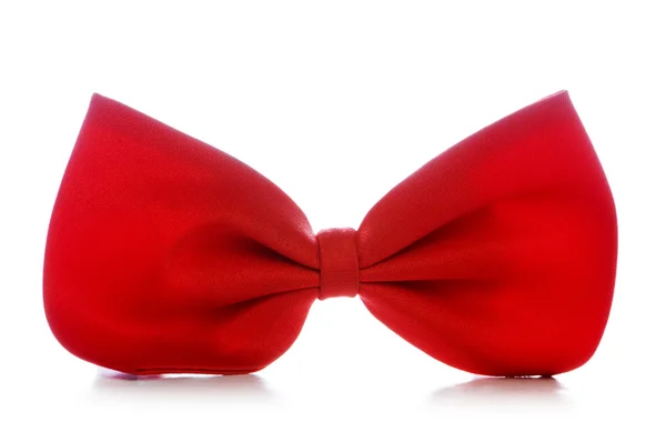 Red bow tie isolated — Stock Photo, Image