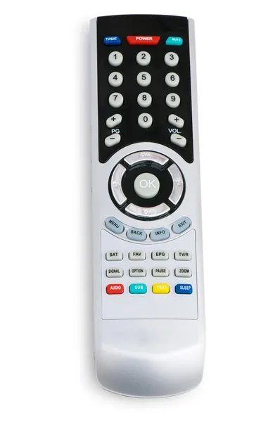 Remote control isolated on the white — Stock Photo, Image