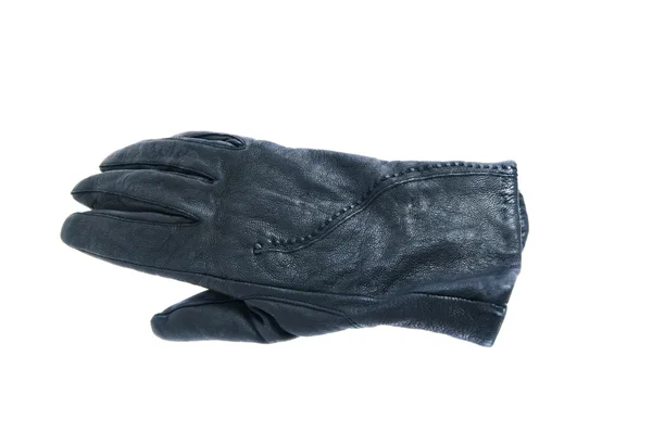 Δερμάτινα γάντια απομονωμένη στο λευκό — Φωτογραφία Αρχείου