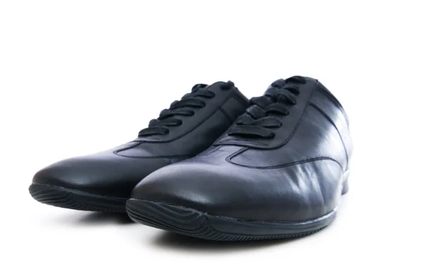 Zapatos masculinos aislados en el blanco — Foto de Stock