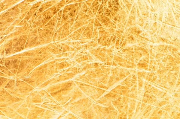 Glänzende Oberfläche des goldenen Reflektors — Stockfoto