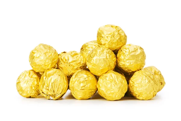 Choklad godis isolerat på vita — Stockfoto