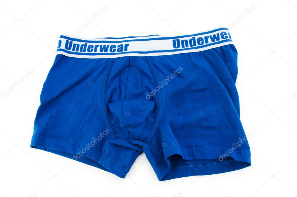 Male underwear isolated