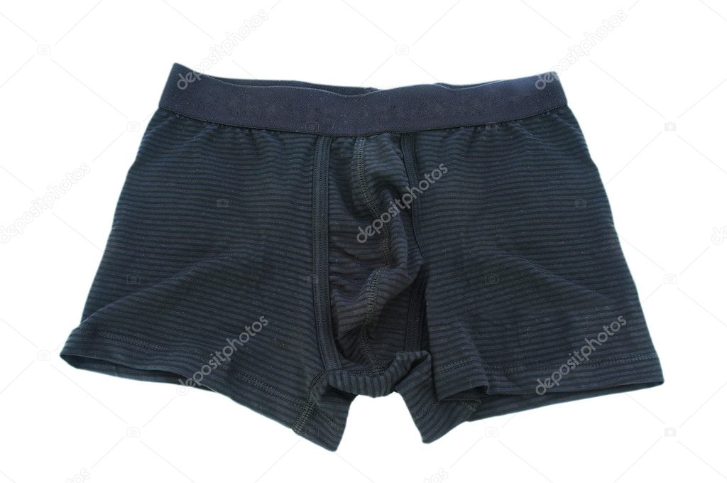 Male underwear isolated on the white