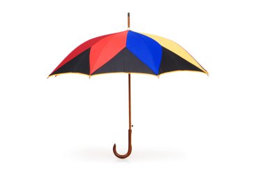 izole renkli şemsiye