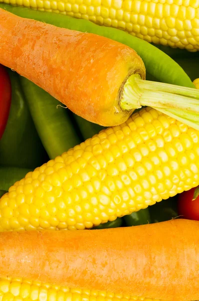 Różne kolorowe warzywa — Zdjęcie stockowe