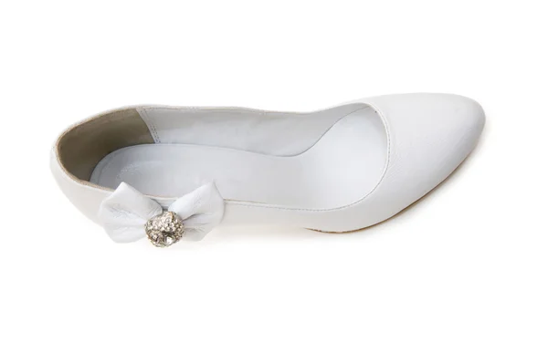 Woman shoes isolated on the white — Stock Photo, Image