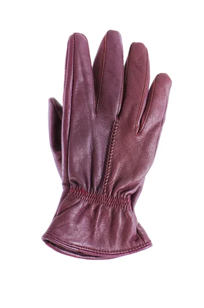 Leather gloves isolated on the white — Stock Photo, Image