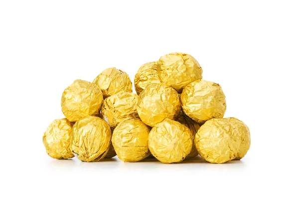 Chocolate candies isolated — Stock Photo, Image