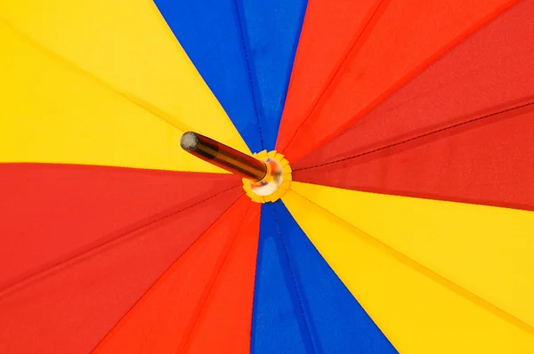 Närbild på multi sektorn paraply — Stockfoto