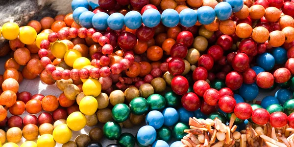 Renkli boncuklar — Stok fotoğraf