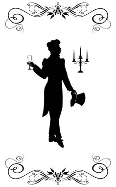 XIX century - 2 clipart