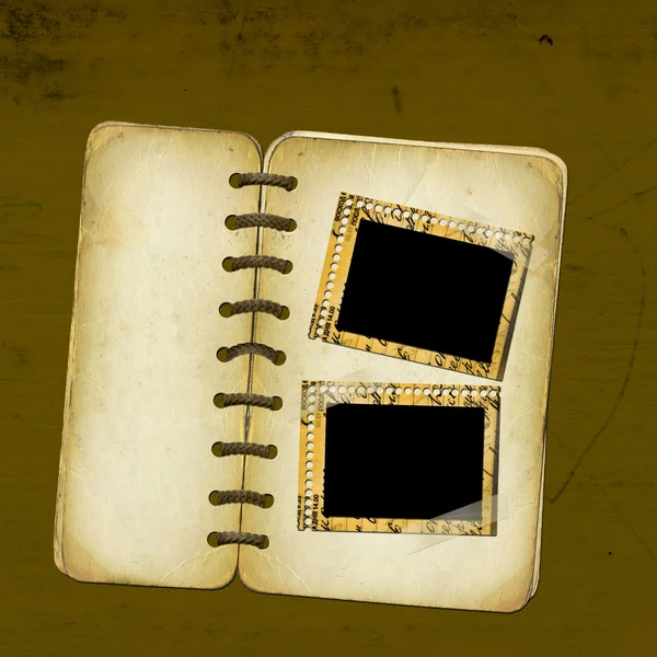 Grunge albüm arka plan tasarımı için — Stok fotoğraf