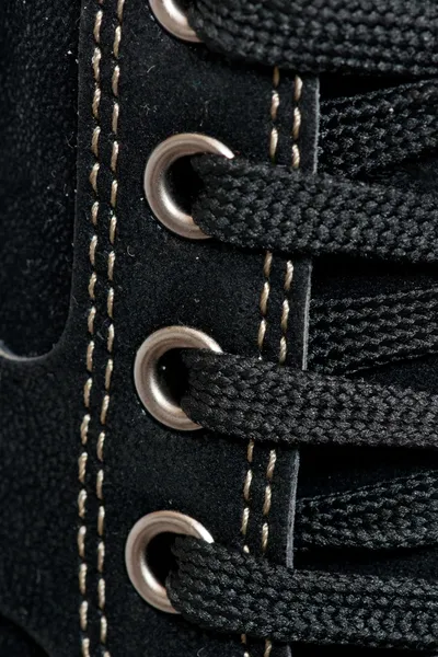 Czarne buty — Zdjęcie stockowe