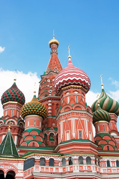 St Basil's Cathedral i Moskva på Röda torget — Stockfoto