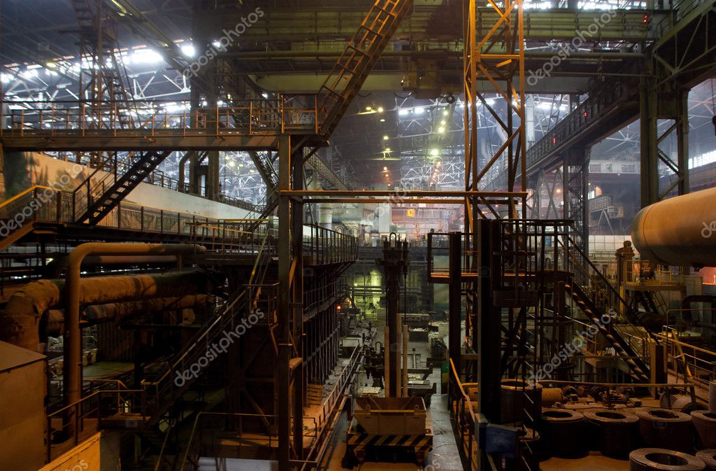 Inside factory area ⬇ Stock Photo, Image by © Irochka #5123987