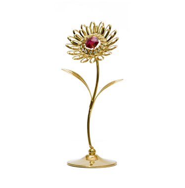 Gold flower clipart